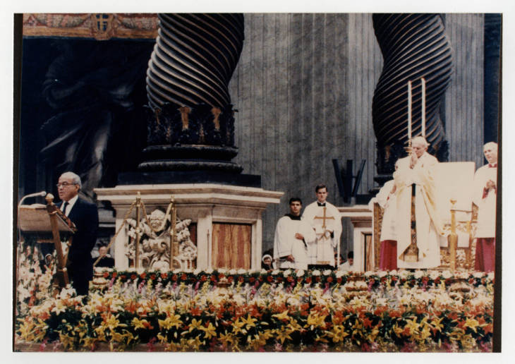 canonization with Norman C Francis speaking