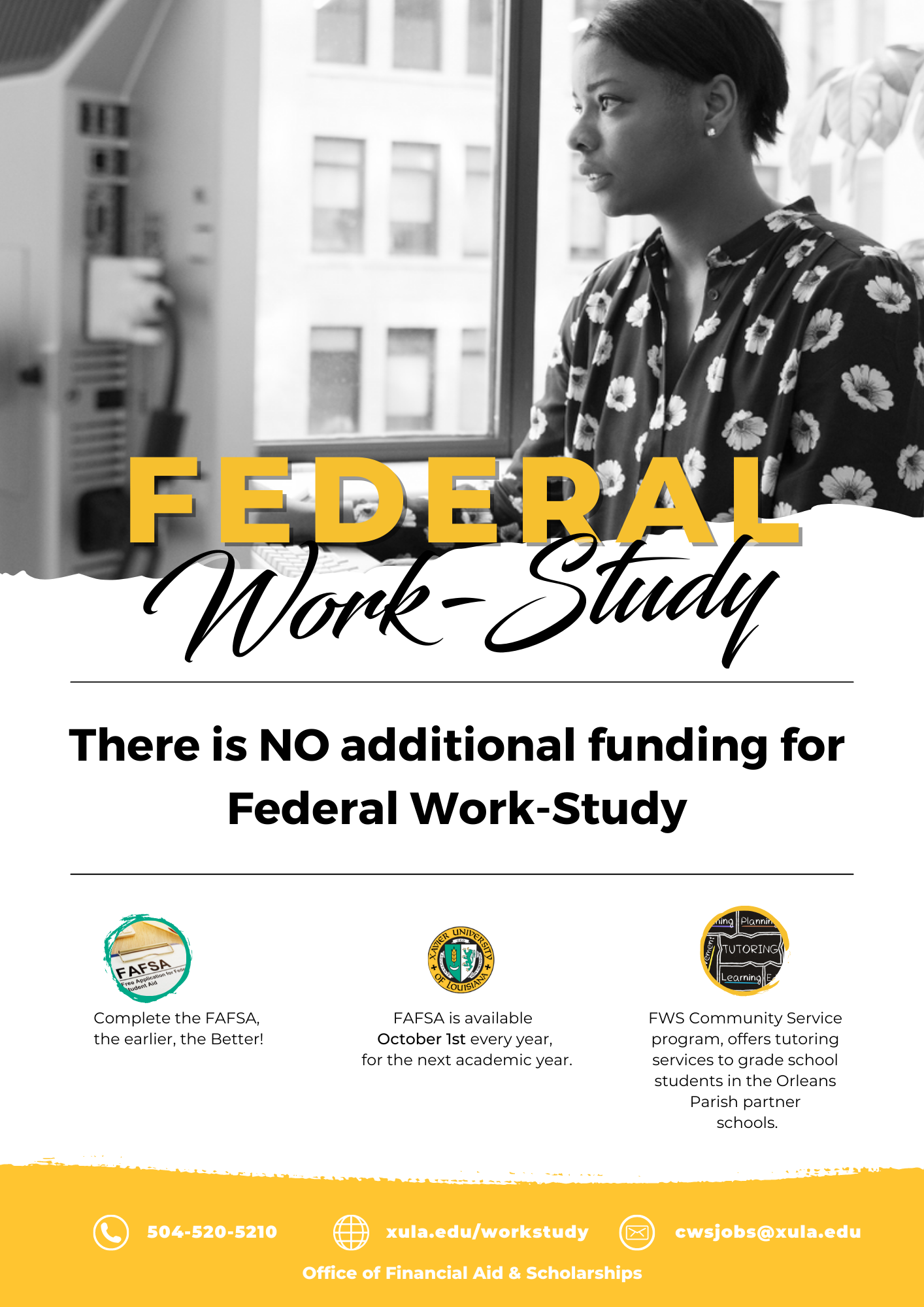 Work Study Xavier University of Louisiana