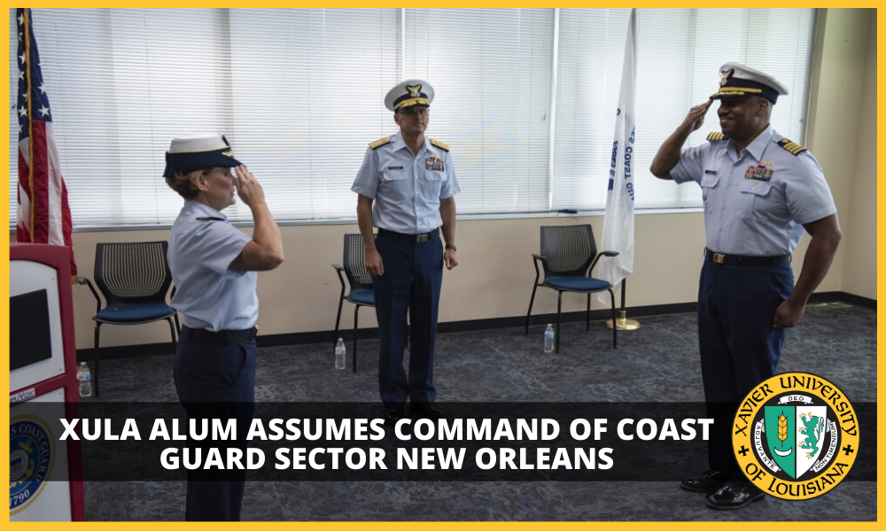 Capt. Will E. Watson ('96) assumes command from Captain Kristi Luttrell