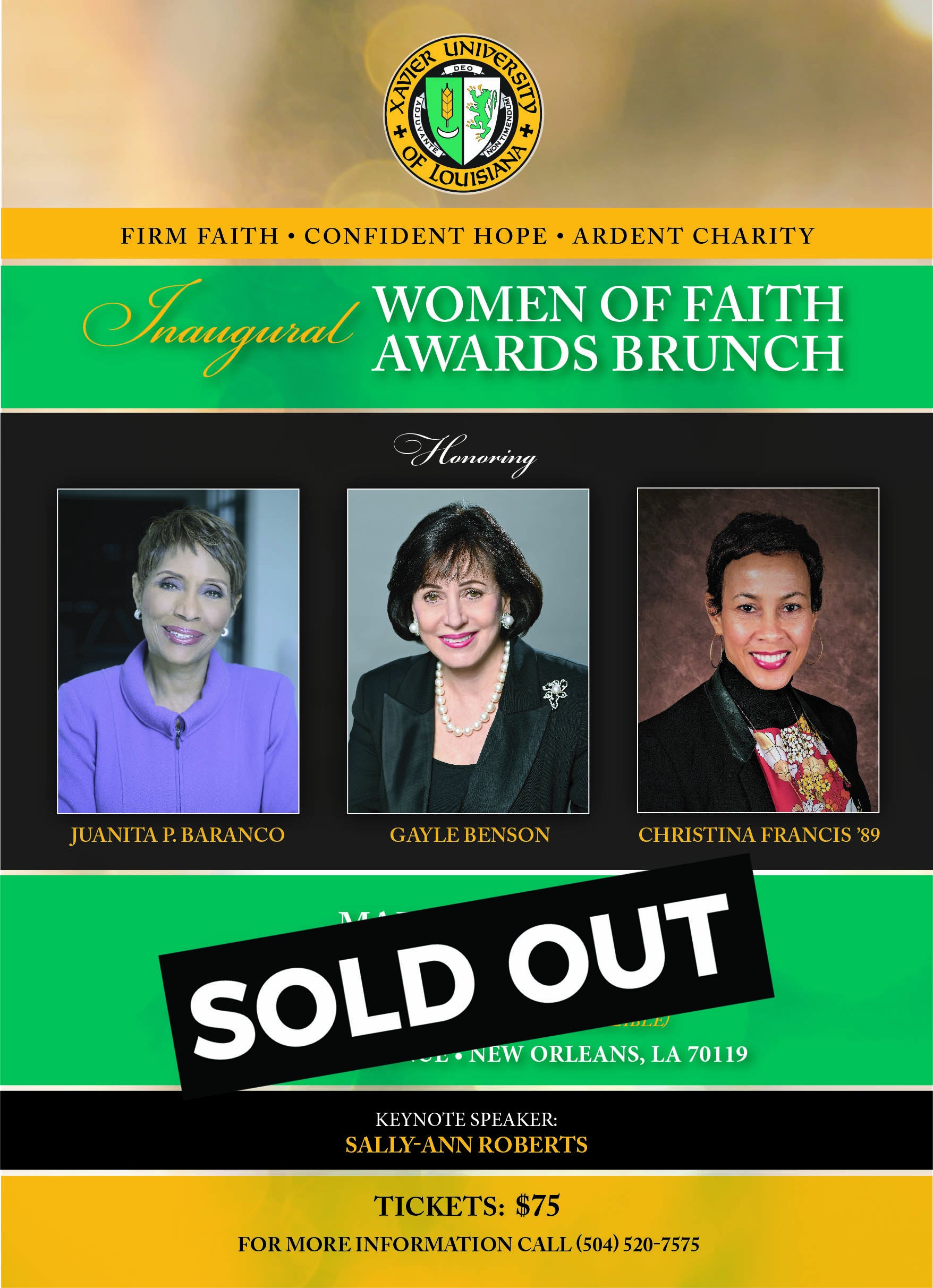 Women of Faith Sold Out
