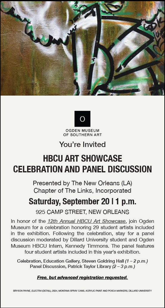 HBCU ART SHOWCASE CELEBRATION AND PANNEL DISCUSSION