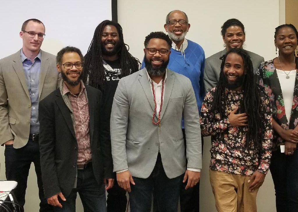 2018 Xavier Theology Roundtable with alums of the Theology Department.