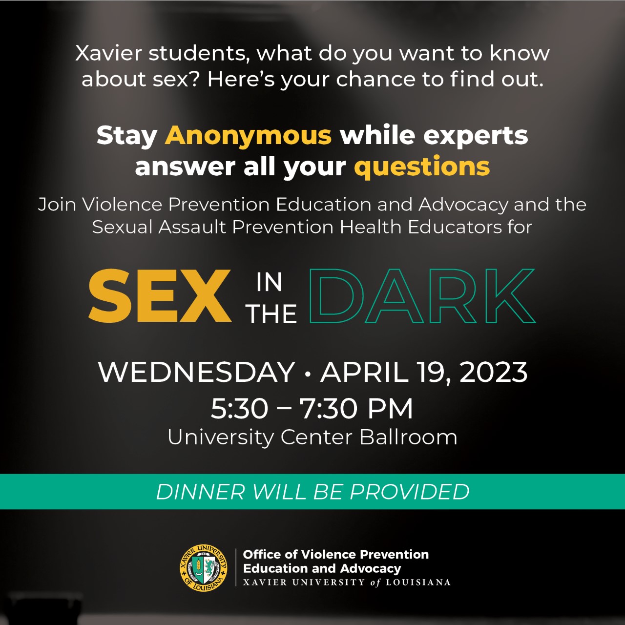 Sex in the Dark