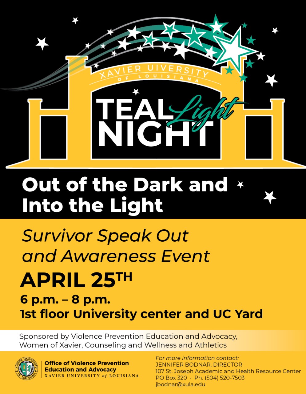 Teal Light Night