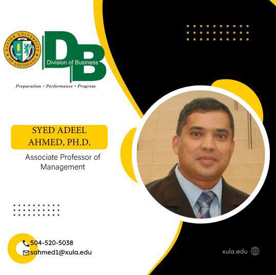 Syed Adeel Ahmed, Ph.D.