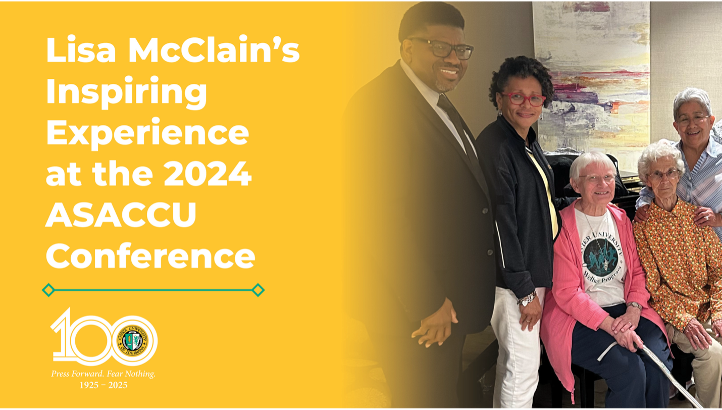 Lisa McClain, M.A., B.A., director of Campus Ministry at Xavier University of Louisiana, recently attended the 2024 Annual Association of Student Affairs at Catholic Colleges and Universities (ASACCU) Conference.  Themed “Rooted in Mission. Growing with Purpose," the event was held at Villanova University in Pennsylvania. The conference emphasized integrating the Catholic mission into each aspect of higher education, ensuring a holistic approach to education and student affairs.