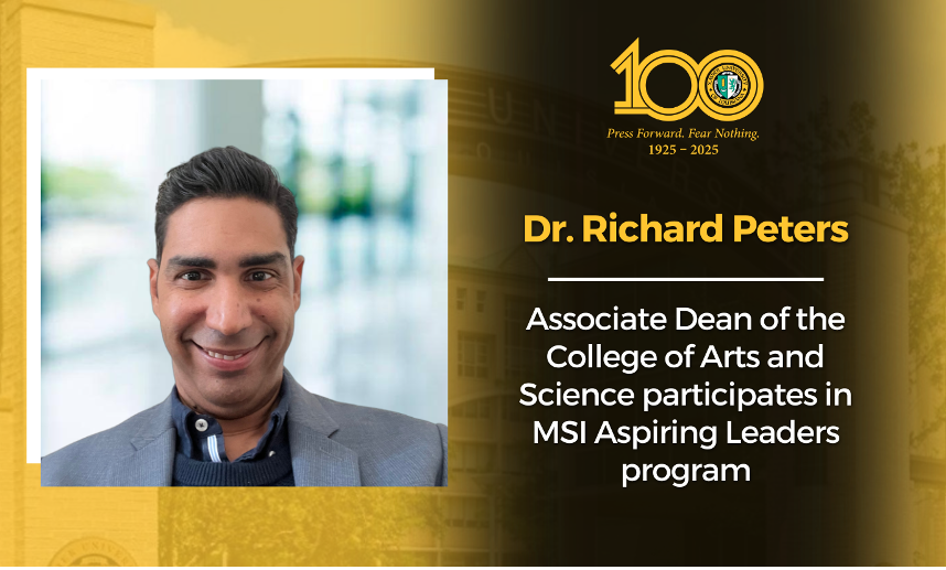 Associate Dean of the College of Arts and Science participates in MSI Aspiring Leaders program