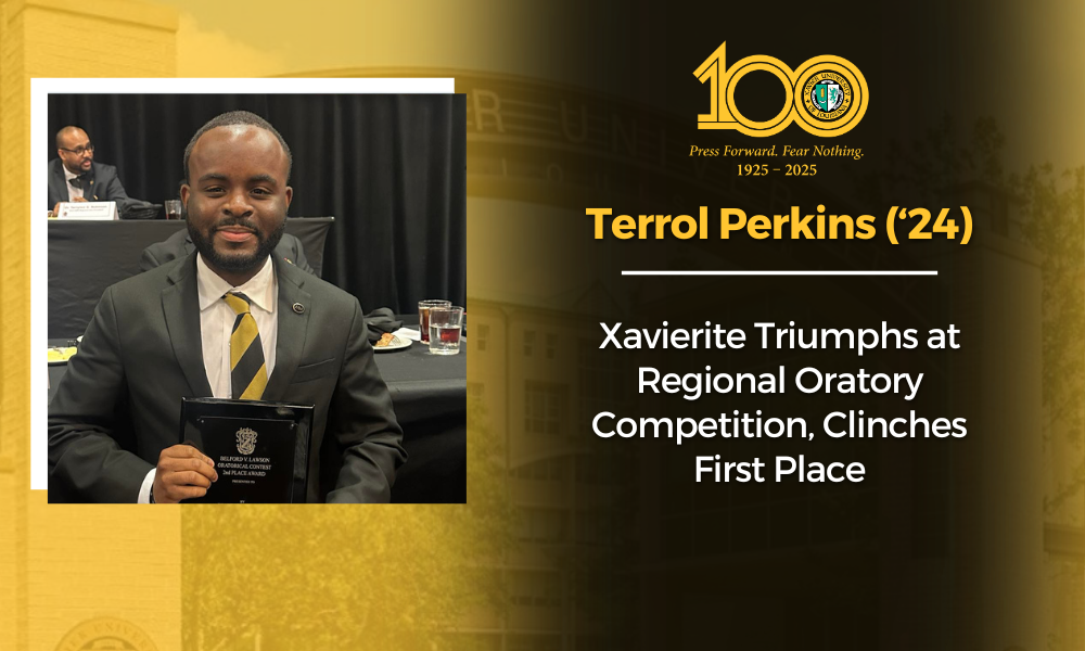 Terrol Perkins Wins First Place at Alpha Phi Alpha Southwestern Regional Convention Oratory Competition