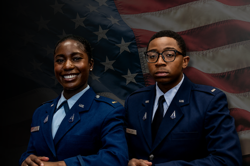 Hannah Jordan and Jaymison Tillery