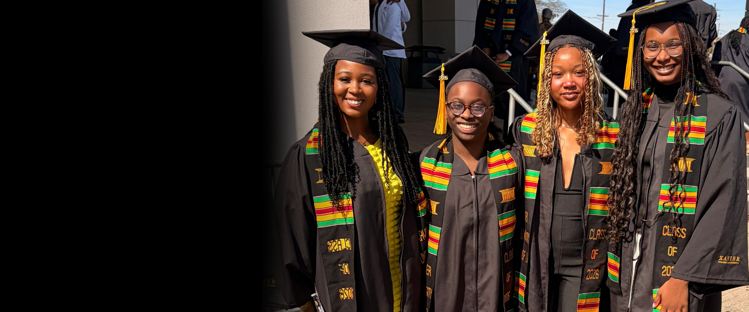 L to R: Embre Martin, Kailey Pritchett, Tamia Tezeno, and Alyssa Studvent.