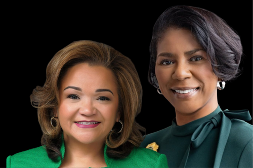 Shuana Tucker-Sims and Sharon Dixon Gentry