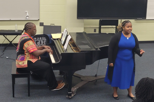 Phylicia Jones Watkins in Masterclass with Lester Green