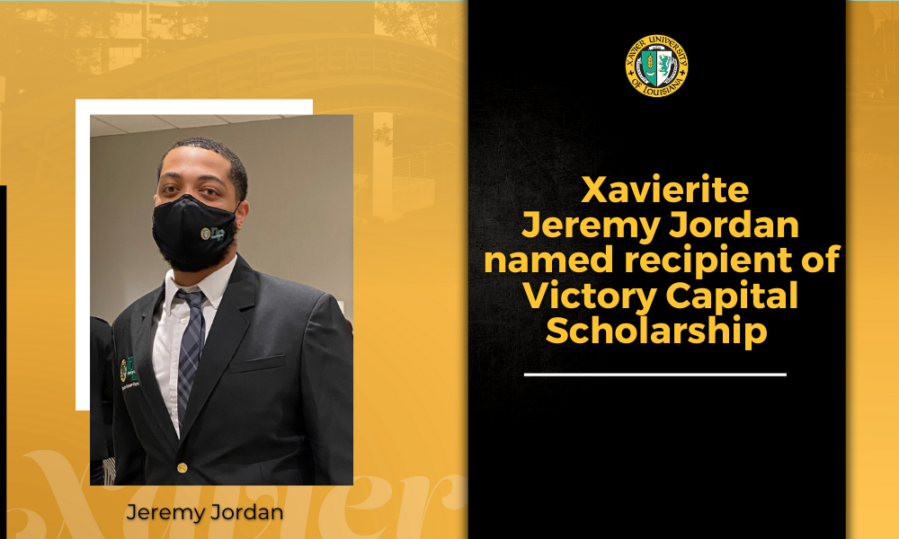 Xavierite Jeremy Jordan Named Recipient of Victory Capital Scholarship  