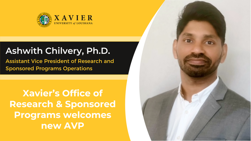 Dr. Ashwith Chilvery names AVP of XULA ORSP