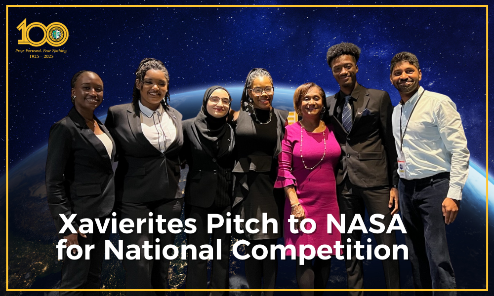 Cutting the cord with cords: Xavierites on Team Xenergy pitch tech transfer innovation to NASA as finalists in national competition