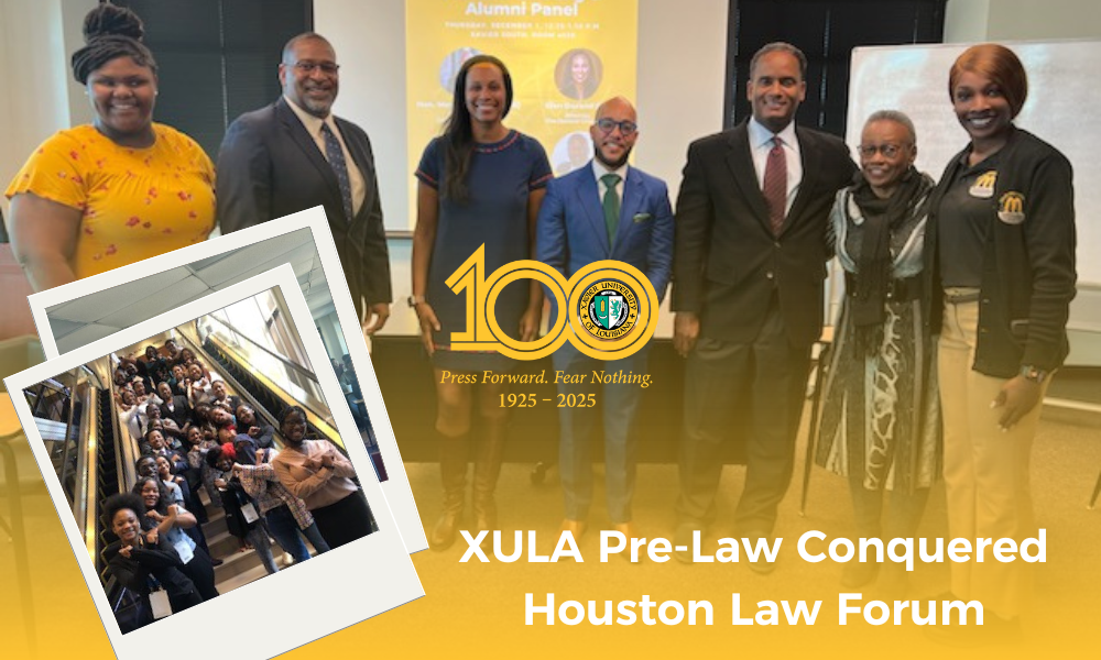 XULA Pre-Law Conquered Houston Law Forum