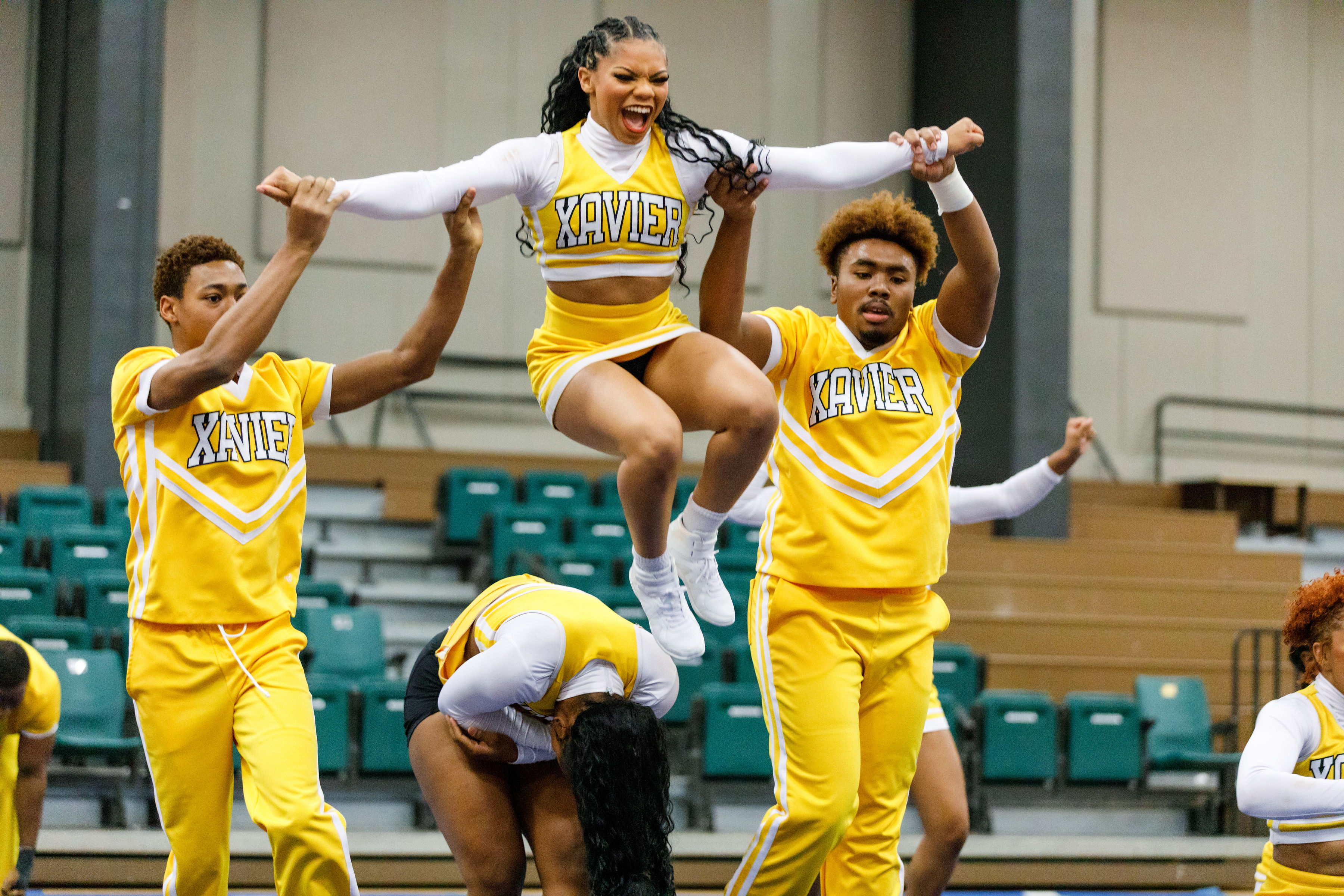 NAIA Champions Xavier University Of Louisiana Competitive Cheer Takes 