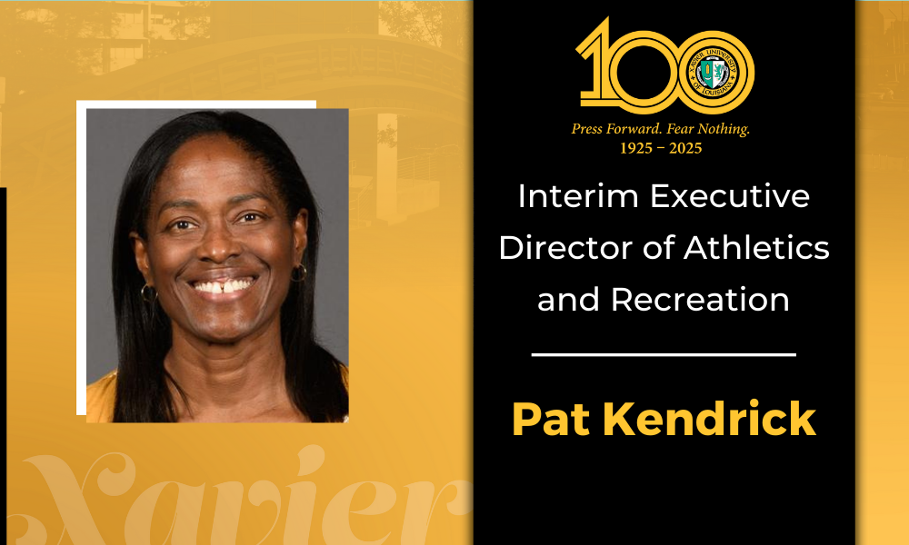 Meet Pat Kendrick: Xavier University of Louisiana Interim Executive Director of Athletics and Recreation