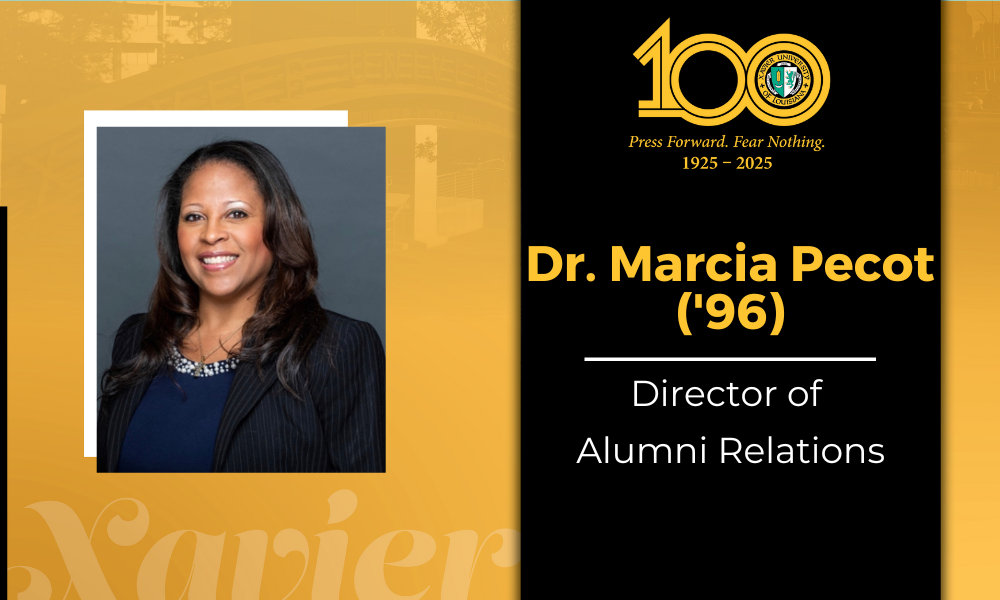 Returning home: Xavier University of Louisiana Alumna, Dr. Marcia Pecot, Announced as the University’s New Director of Alumni Relations