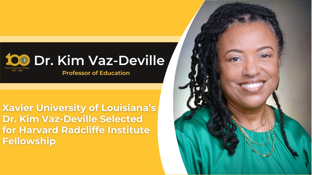 Dr. Kim Vaz-Deville for Harvard Radcliffe Institute Fellowship