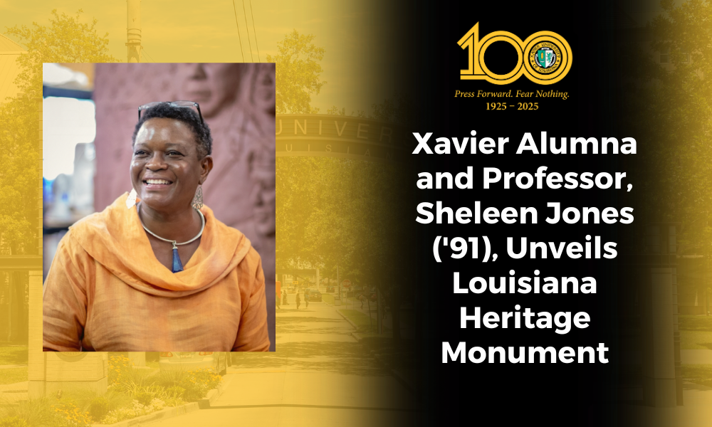 XULA Alumna and Professor of Art and Sculpture Sheleen Jones Unveils Louisiana Heritage Monument Honoring Black Veterans