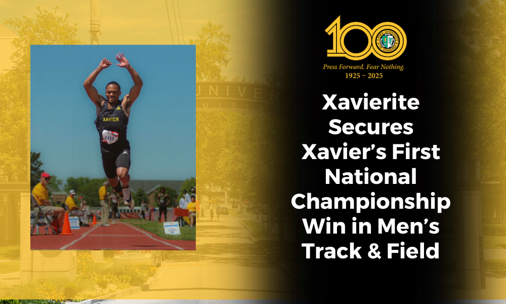 Seth Alexander Secures Xavier’s First National Championship Win in Men’s Track & Field 