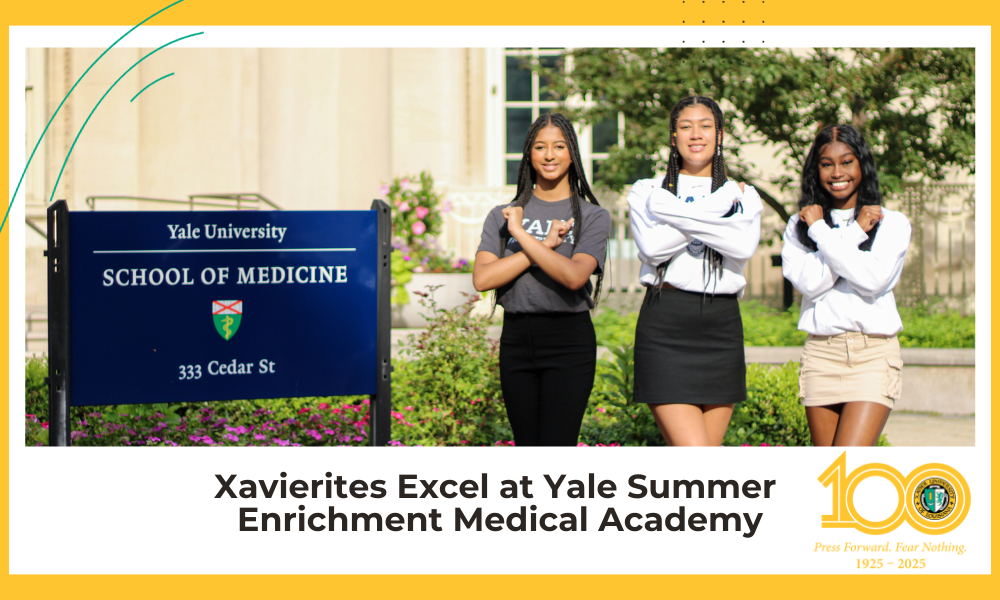 Xavierites Excel at Yale Summer Enrichment Medical Academy