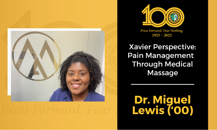 Xavier Perspective: Alumni Dr. Miguel Lewis