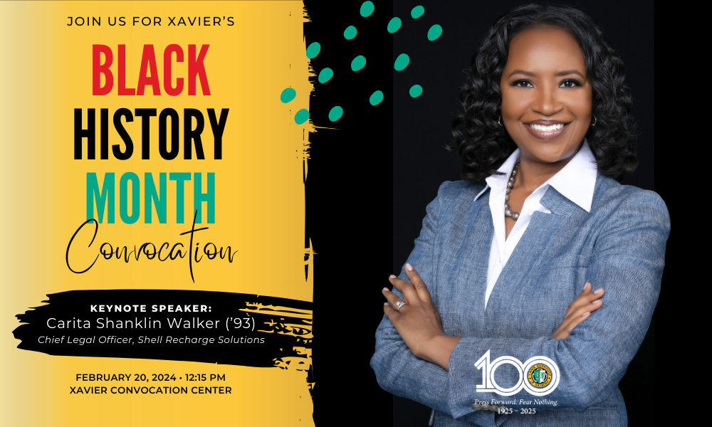 General Counsel and Chief Legal Officer of Shell Recharge Solutions to Speak at Xavier University of Louisiana’s Black History Month Convocation