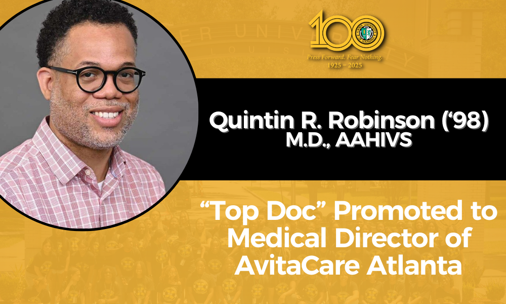 Xavier Alum Promoted to Medical Director of AvitaCare Atlanta