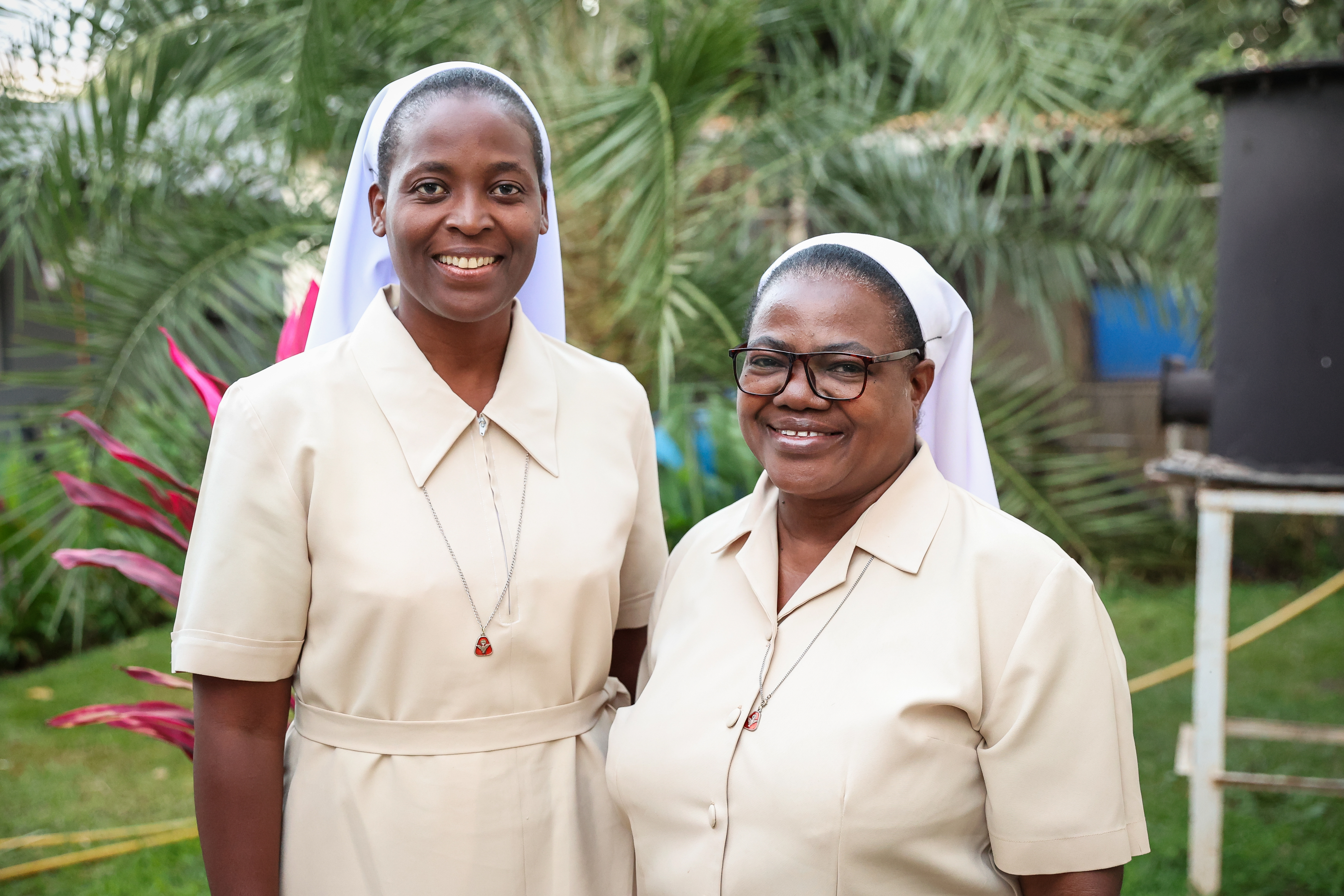 Sr. Juunza and Sr. Rosalie