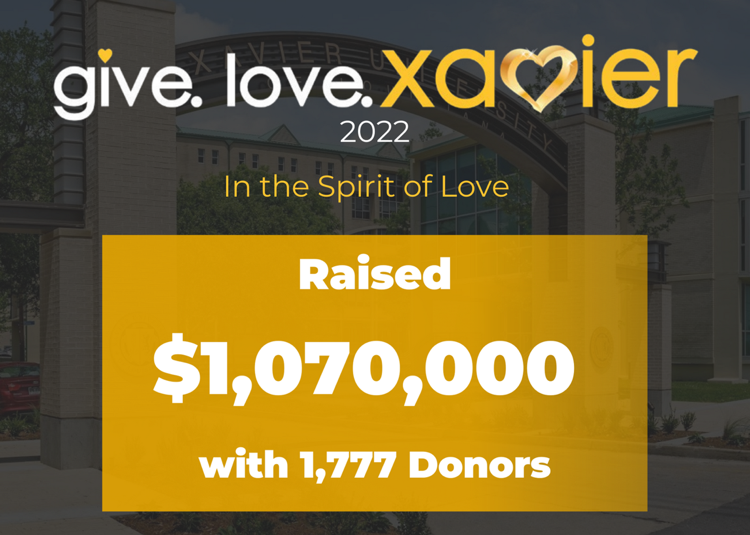 Give.Love.Xavier fundraiser raises over $1 million