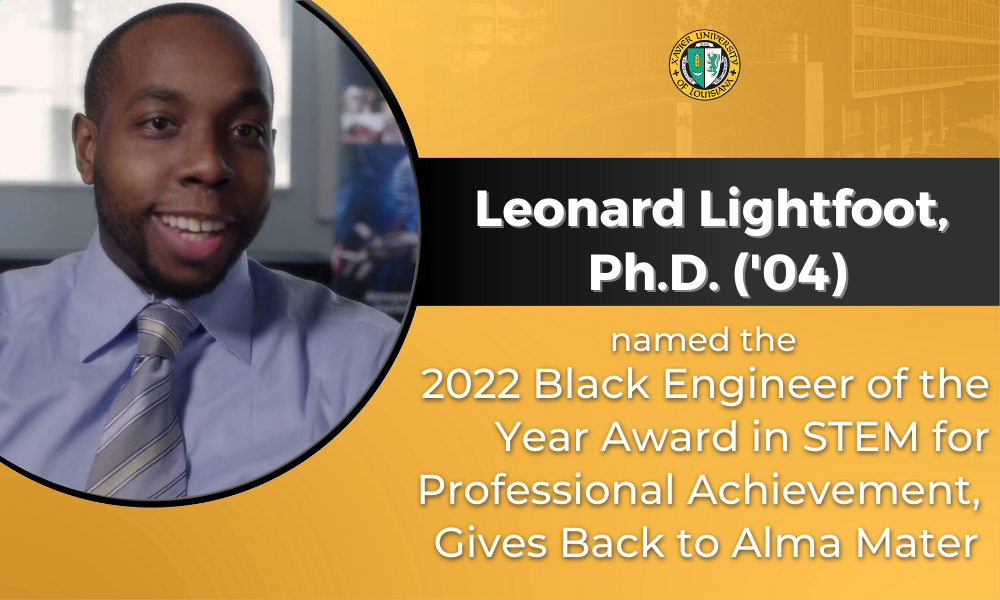 Xavier Alum Receives 2022 Black Engineer of the Year Award in STEM for Professional Achievement, Gives Back to Current Xavierites 