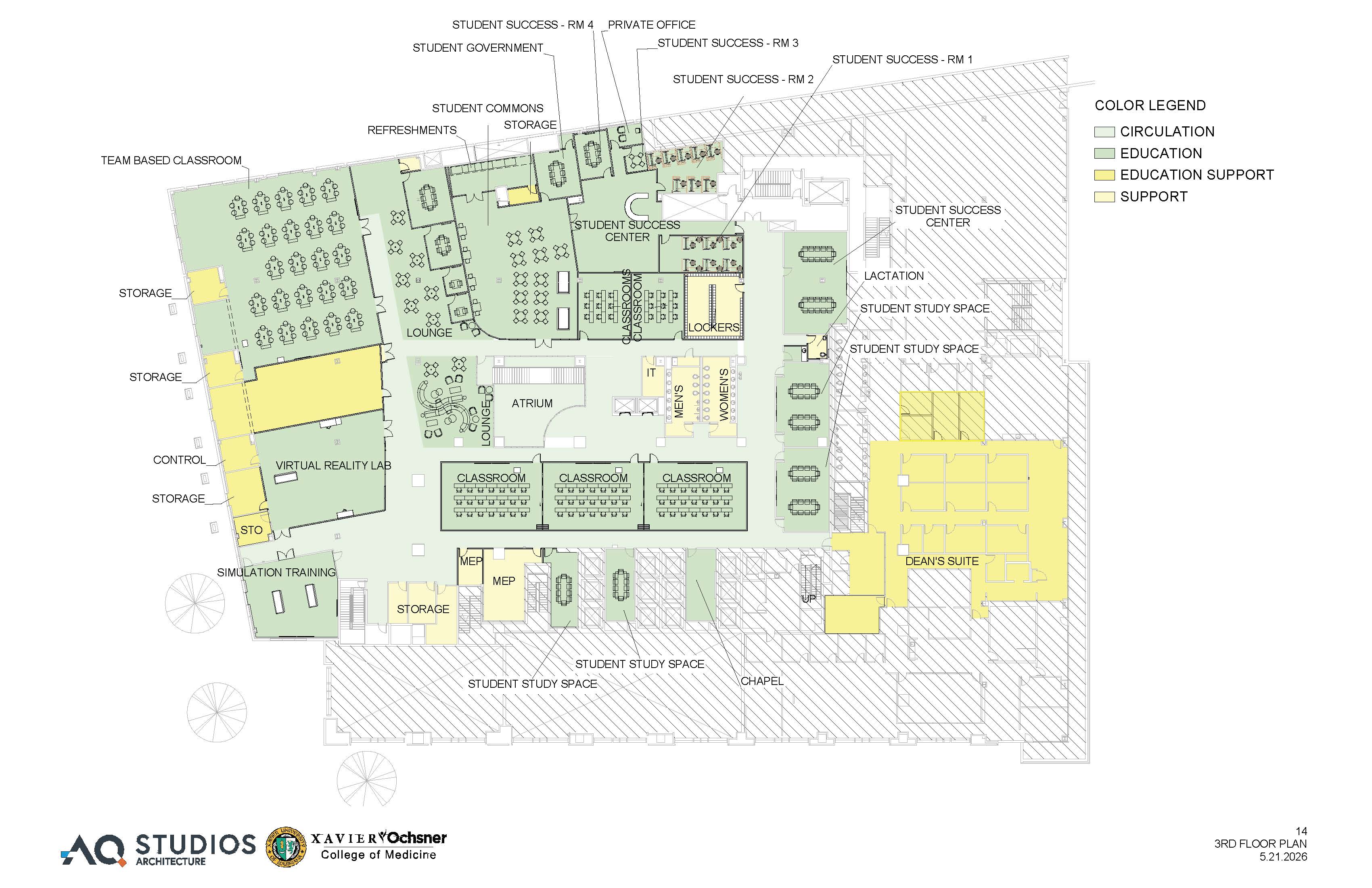 CME Third Floor Plan