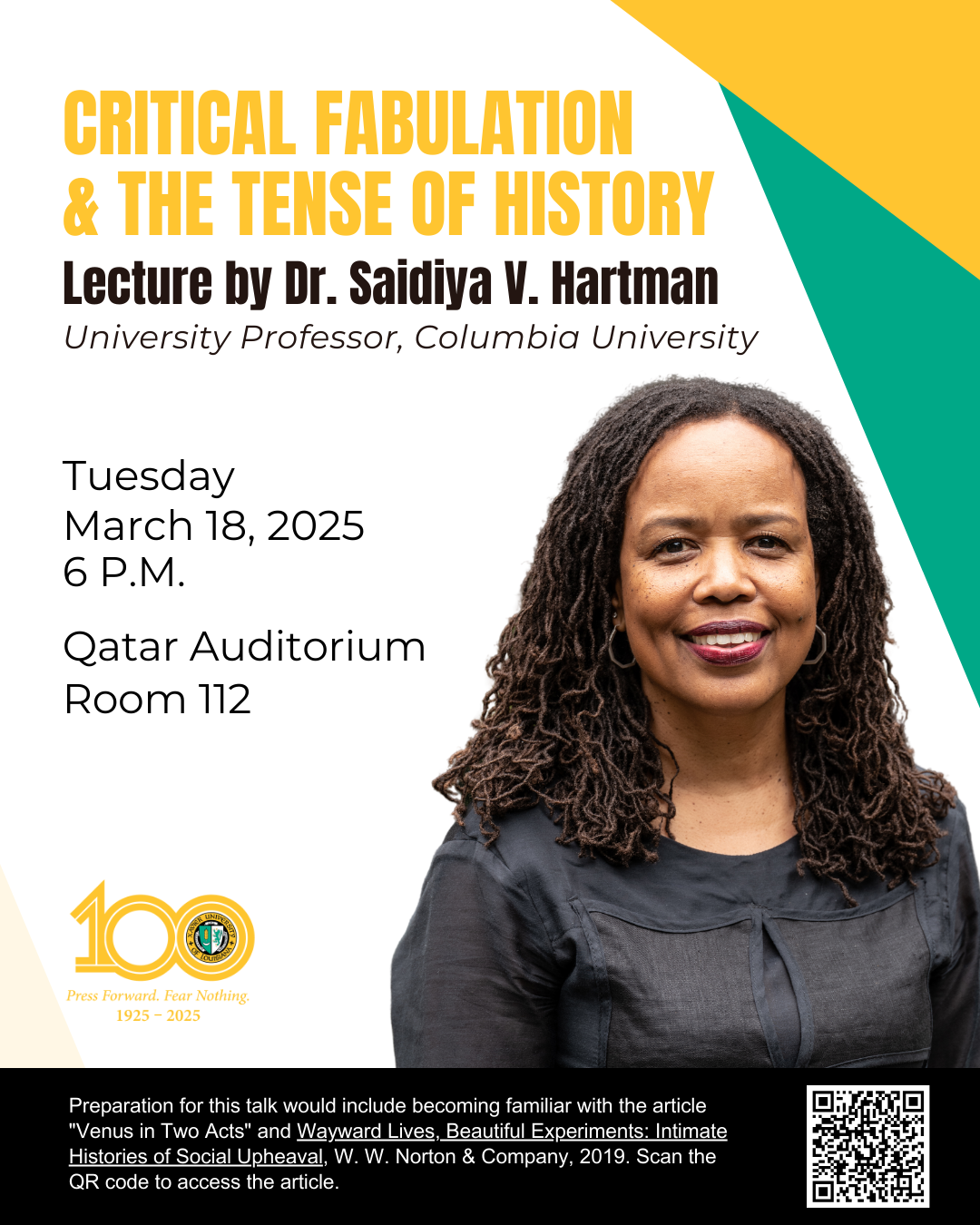 Saidiya hartman lecture